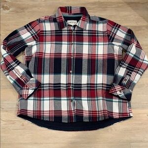 ORVIS fleece lined flannel